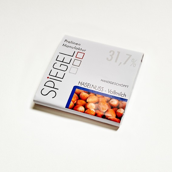 Vollmilch Schokolade-mit Haselnüsse