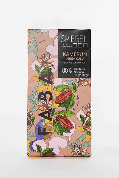 Faba Kamerun 80% Abbia Kulu Dunkle Schokolade