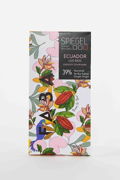 Faba Ecuador Los Rios 39% Vollmilch Schokolade