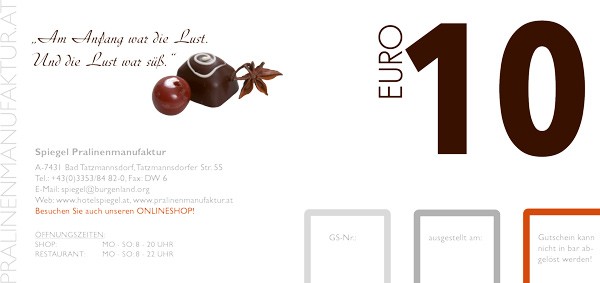 Gutschein 10 Euro