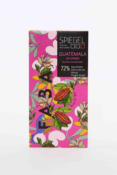 Faba Guatemala Jolomijix 72% Agriolloado Sierra de la Minas, Single Origin