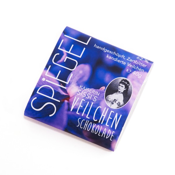 Veilchen Schokolade Zartbitter