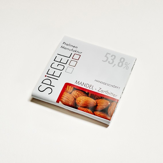 Zartbitter Schokolade-mit Mandeln